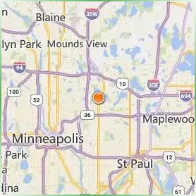 University of Northwestern St Paul Location Map University of Northwestern St Paul Location Map