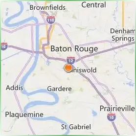 Our Lady of the Lake College Location Map Our Lady of the Lake College Location Map