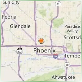 Phoenix College Location Map
