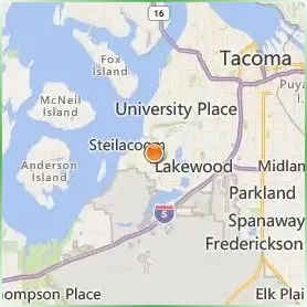Pierce College District Location Map Pierce College District Location Map
