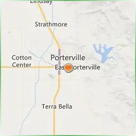 Porterville College Location Map Porterville College Location Map