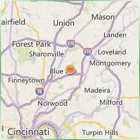 University of Cincinnati Blue Ash College Location Map University of Cincinnati Blue Ash College Location Map