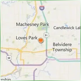 Rock Valley College Location Map