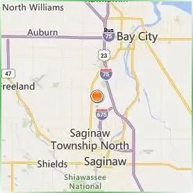Saginaw Valley State University Location Map Saginaw Valley State University Location Map