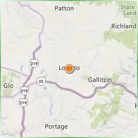 Saint Francis University Location Map Saint Francis University Location Map
