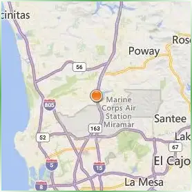 San Diego Miramar College Location Map San Diego Miramar College Location Map