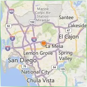 San Diego State University Location Map