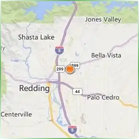 Simpson University Location Map