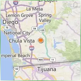Southwestern College Location Map Southwestern College Location Map