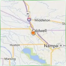 The College of Idaho Location Map The College of Idaho Location Map