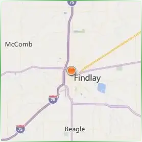 The University of Findlay Location Map The University of Findlay Location Map