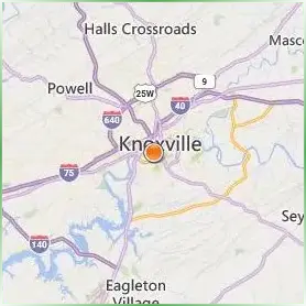 The University of Tennessee Knoxville Location Map The University of Tennessee Knoxville Location Map