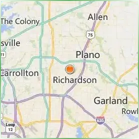 The University of Texas at Dallas Location Map