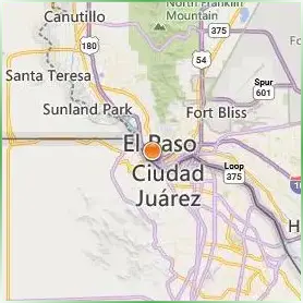 The University of Texas at El Paso Location Map The University of Texas at El Paso Location Map