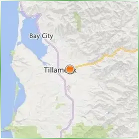 Tillamook Bay Community College Location Map