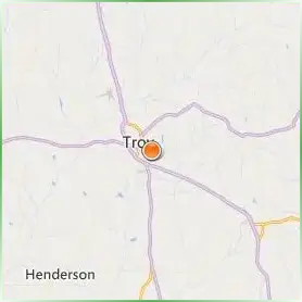 Troy University Location Map Troy University Location Map