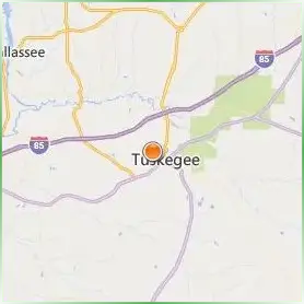 Tuskegee University Location Map Tuskegee University Location Map
