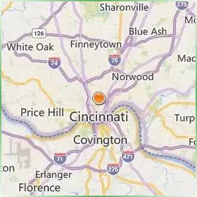 University of Cincinnati Location Map University of Cincinnati Location Map