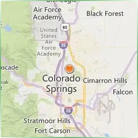 University of Colorado Colorado Springs Location Map University of Colorado Colorado Springs Location Map
