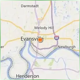 University of Evansville Location Map University of Evansville Location Map