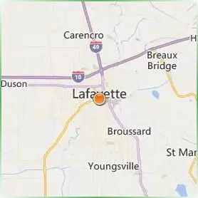University of Louisiana at Lafayette Location Map University of Louisiana at Lafayette Location Map
