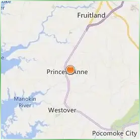 University of Maryland Eastern Shore Location Map University of Maryland Eastern Shore Location Map