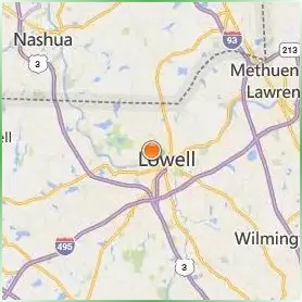 University of Massachusetts Lowell Location Map University of Massachusetts Lowell Location Map