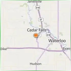 University of Northern Iowa Location Map University of Northern Iowa Location Map