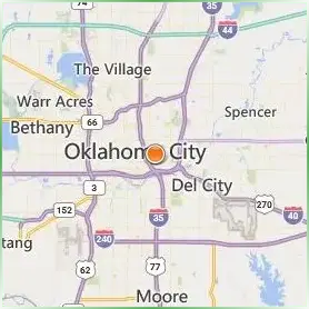 University of Oklahoma Health Sciences Center Location Map
