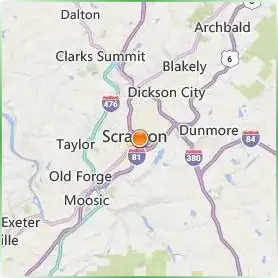 University of Scranton Location Map University of Scranton Location Map
