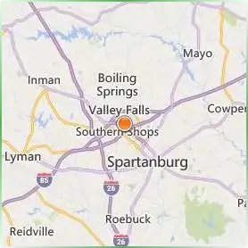 University of South Carolina Upstate Location Map University of South Carolina Upstate Location Map