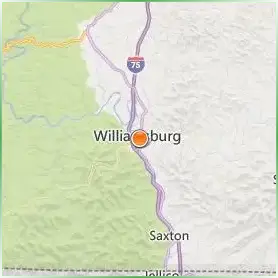 University of the Cumberlands Location Map University of the Cumberlands Location Map