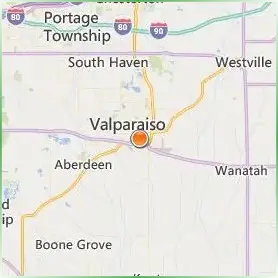 Valparaiso University Location Map Valparaiso University Location Map