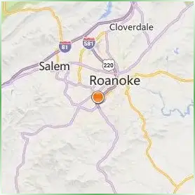Virginia Western Community College Location Map