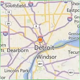 Wayne State University Location Map Wayne State University Location Map