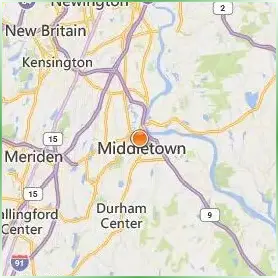 Wesleyan University Location Map Wesleyan University Location Map