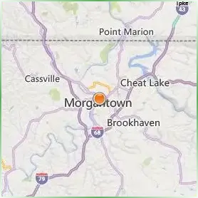 West Virginia University Location Map West Virginia University Location Map
