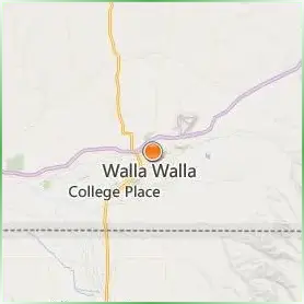 Whitman College Location Map