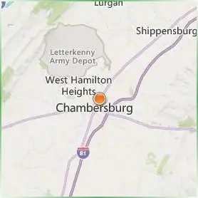 Wilson College Location Map Wilson College Location Map