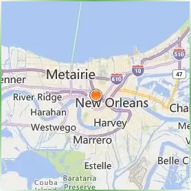 Xavier University of Louisiana Location Map Xavier University of Louisiana Location Map