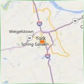 York College Pennsylvania Location Map York College Pennsylvania Location Map