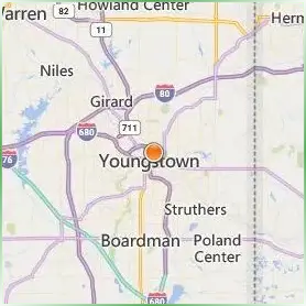 Youngstown State University Location Map Youngstown State University Location Map